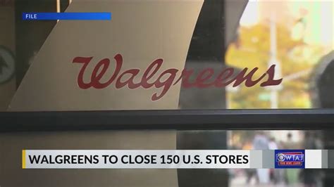 Walgreens expects to close 150 US stores, CFO says